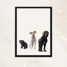 Load image into Gallery viewer, Custom Pet Portraits