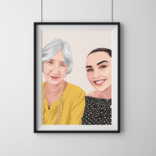 Load image into Gallery viewer, Custom Illustration Portrait
