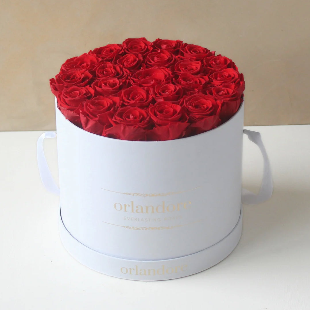 Large Round Rose Box