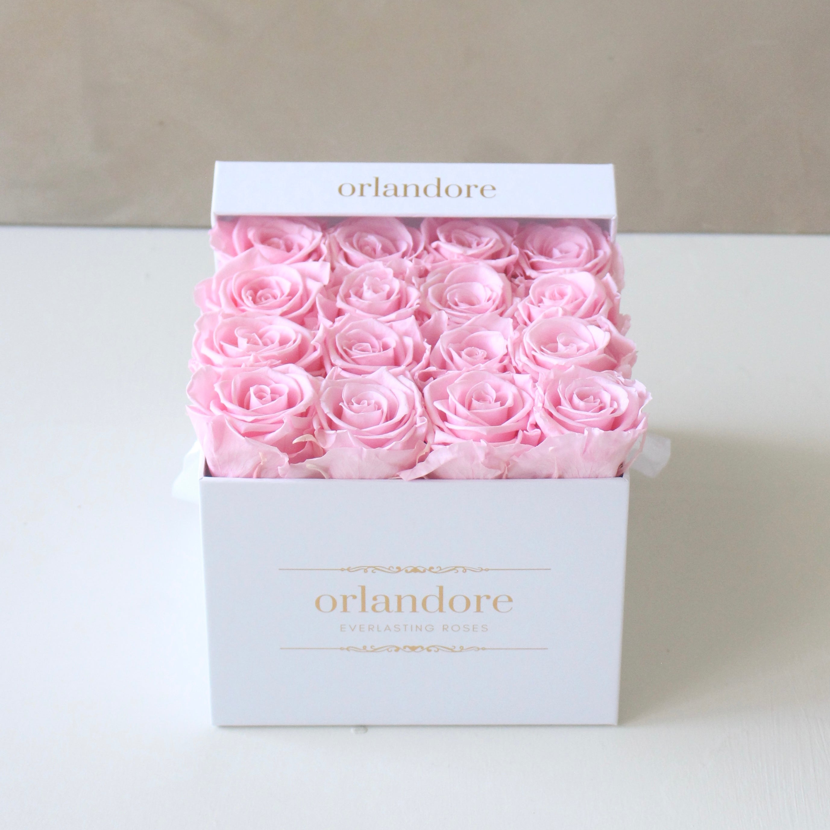 Medium Square Rose Box