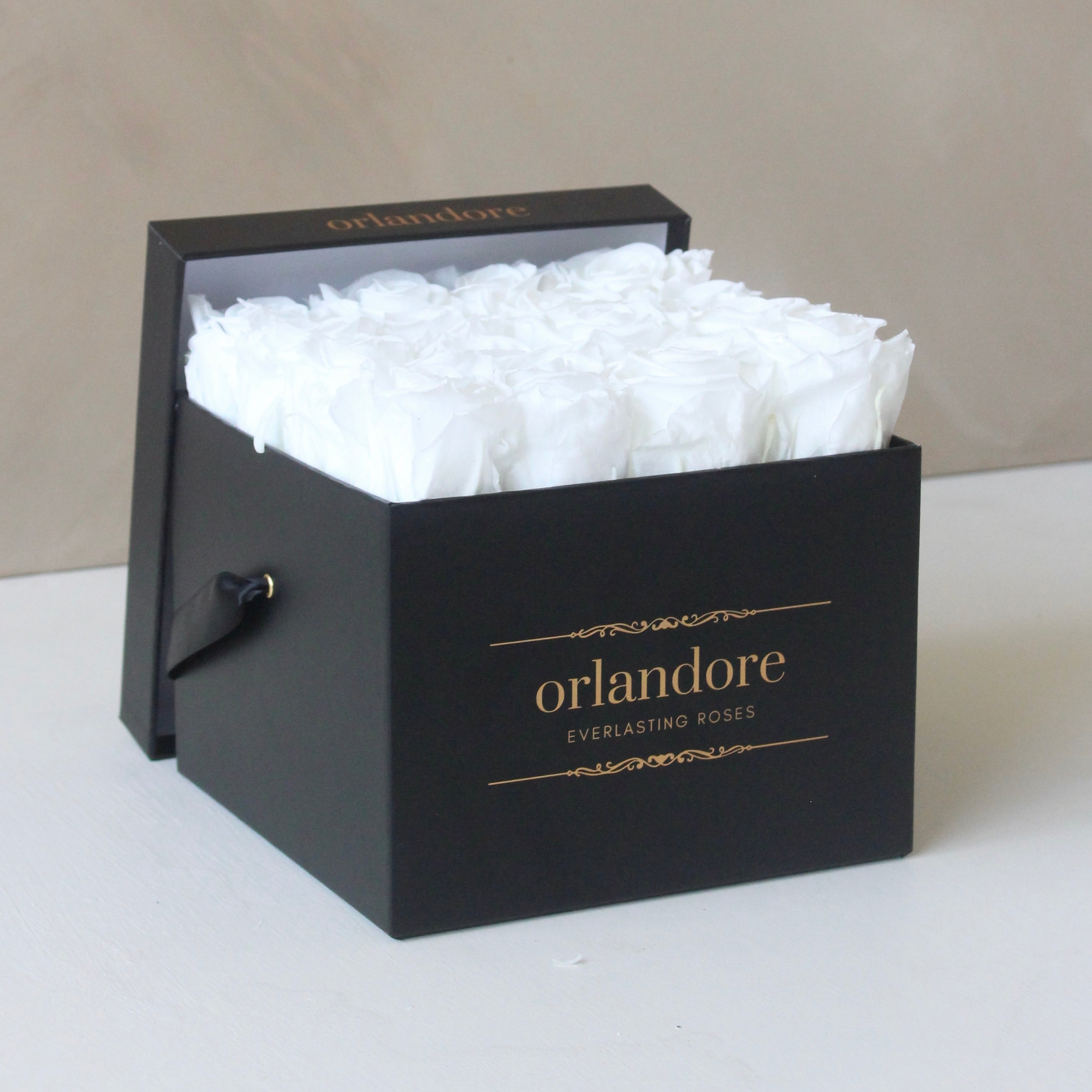 Medium Square Rose Box