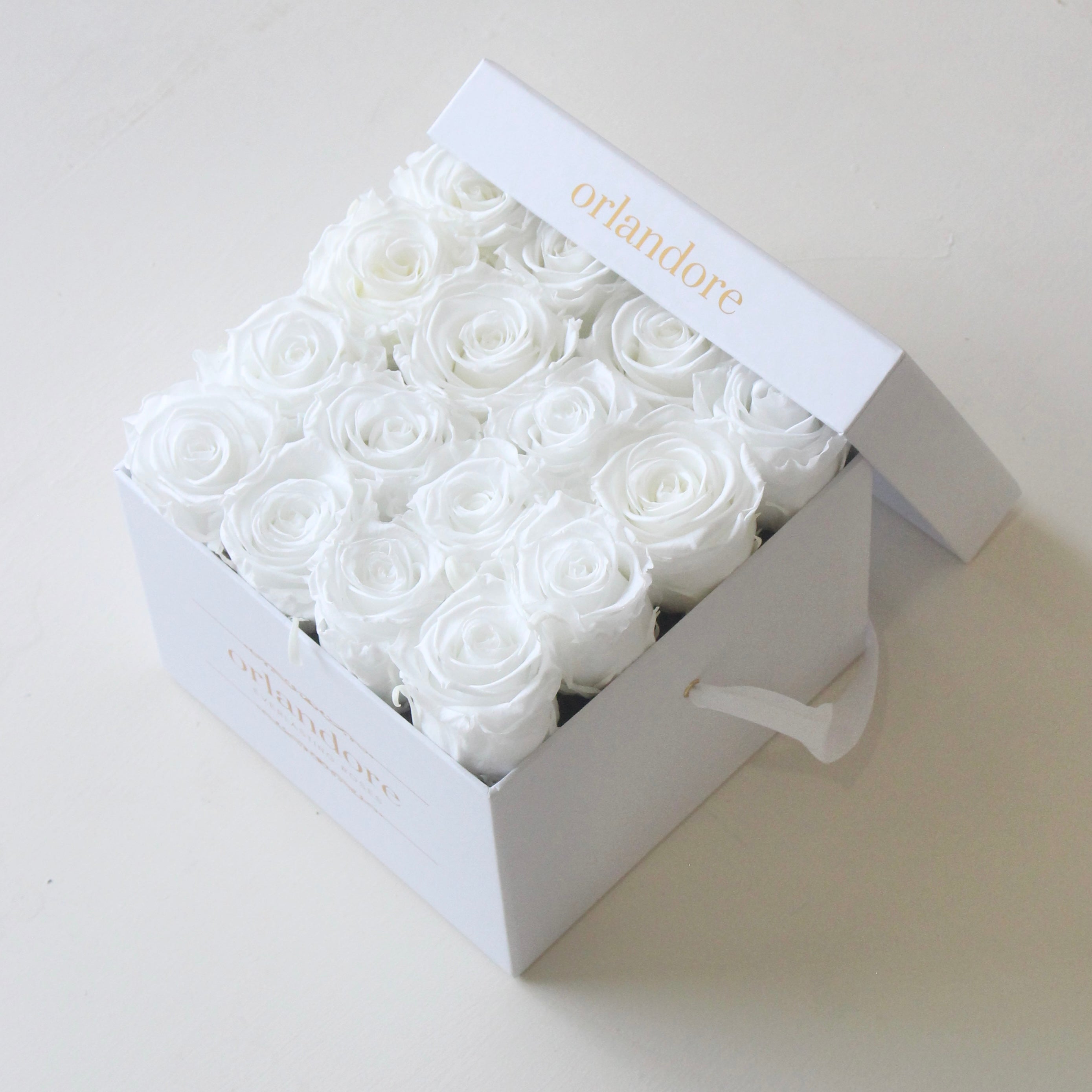 Medium Square Rose Box