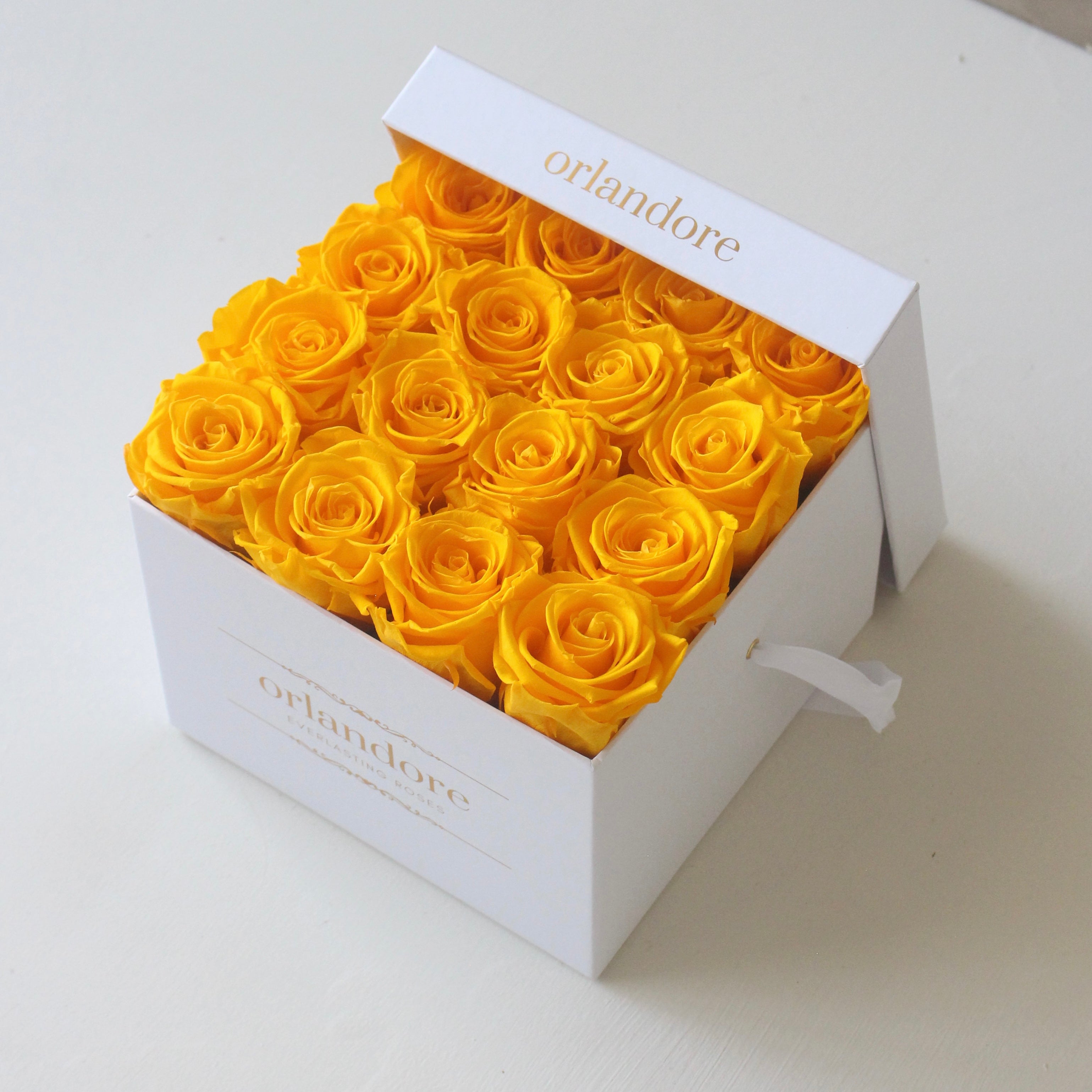 Medium Square Rose Box