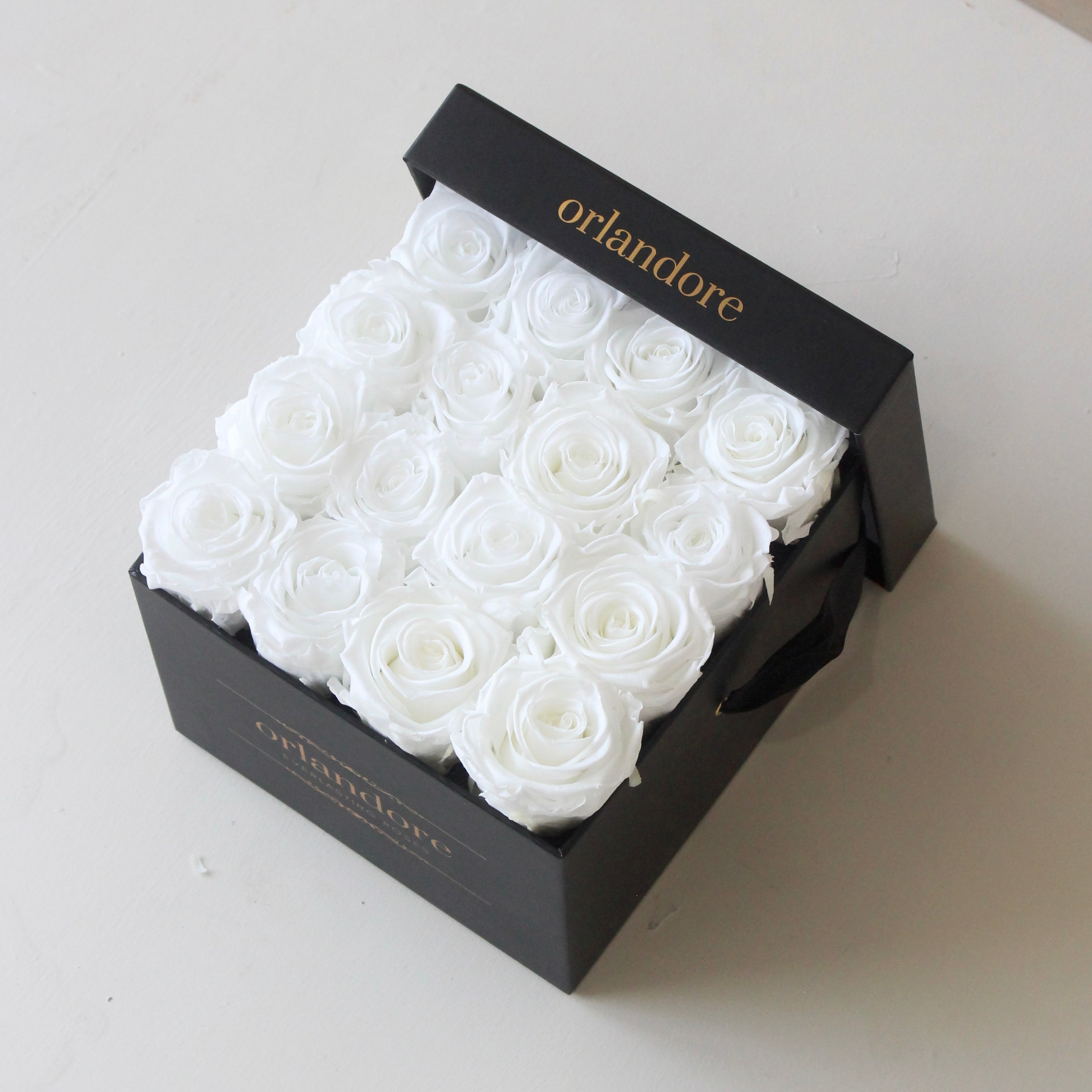 Medium Square Rose Box