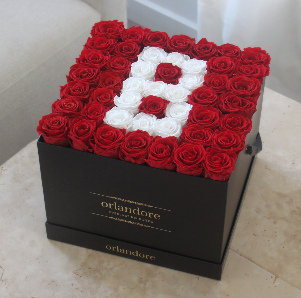 Letter Rose Box