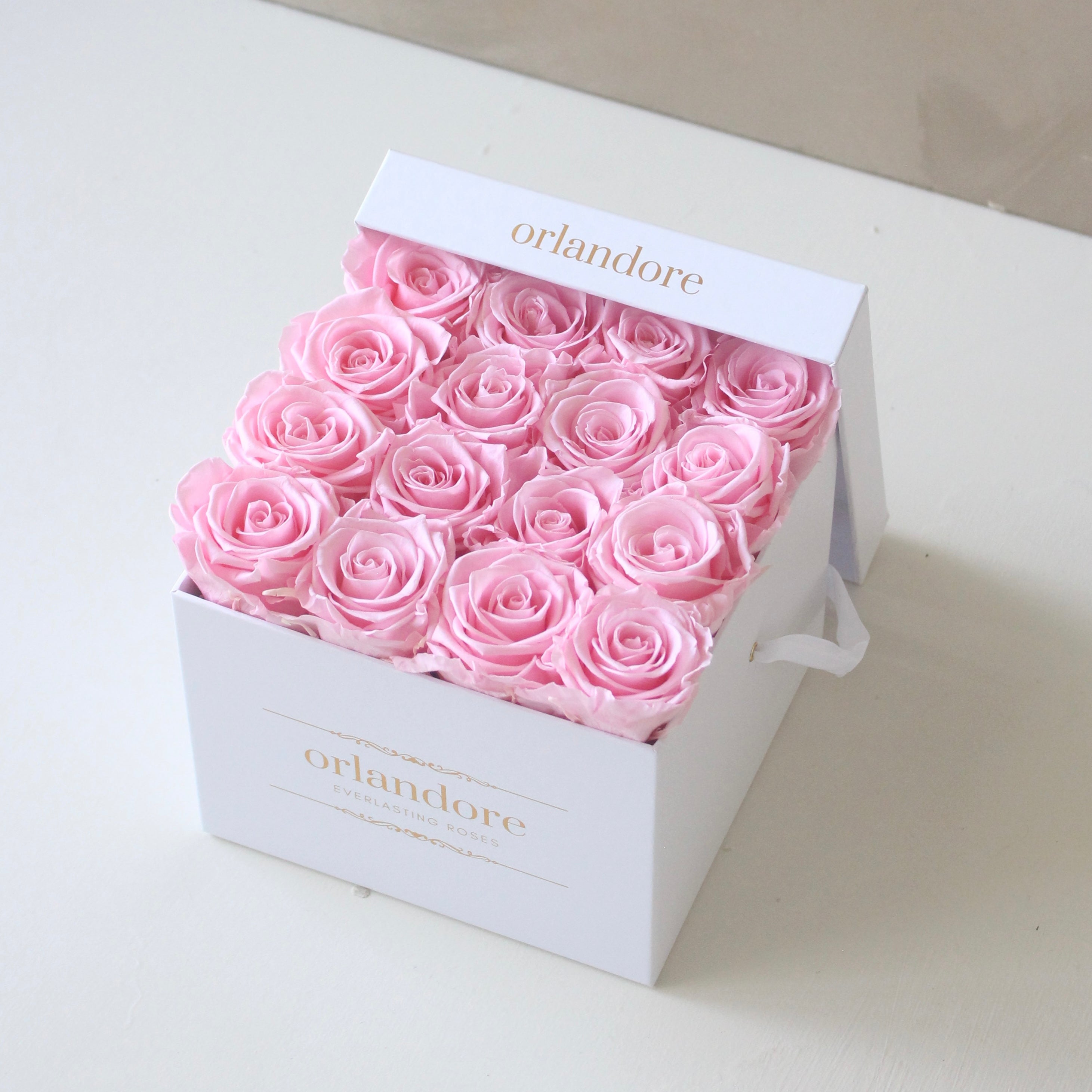 Medium Square Rose Box