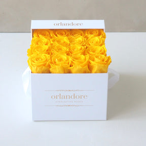 Medium Square Rose Box