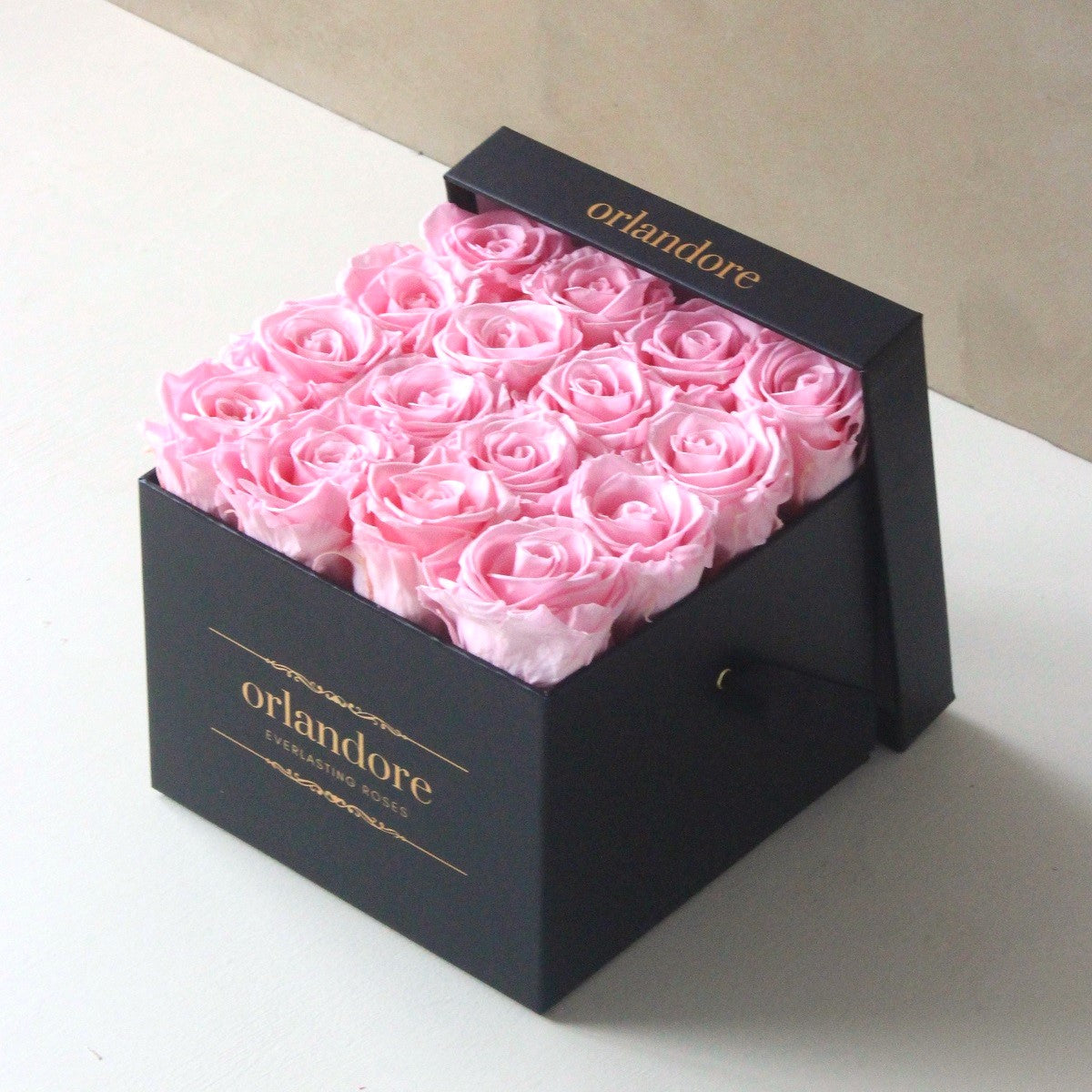 Medium Square Rose Box