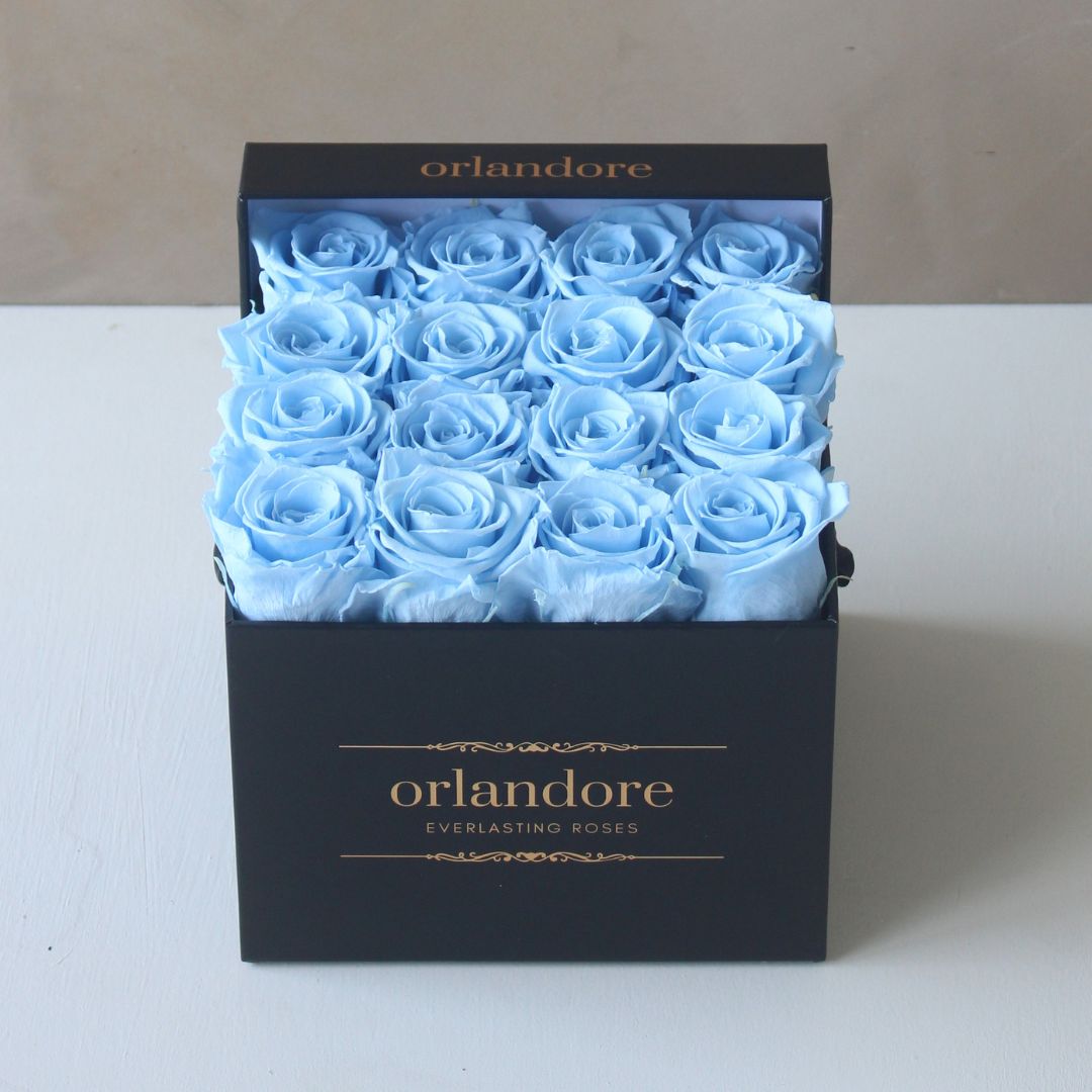 Medium Square Rose Box