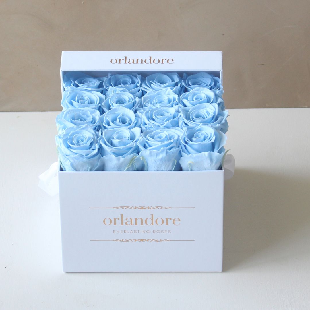 Medium Square Rose Box