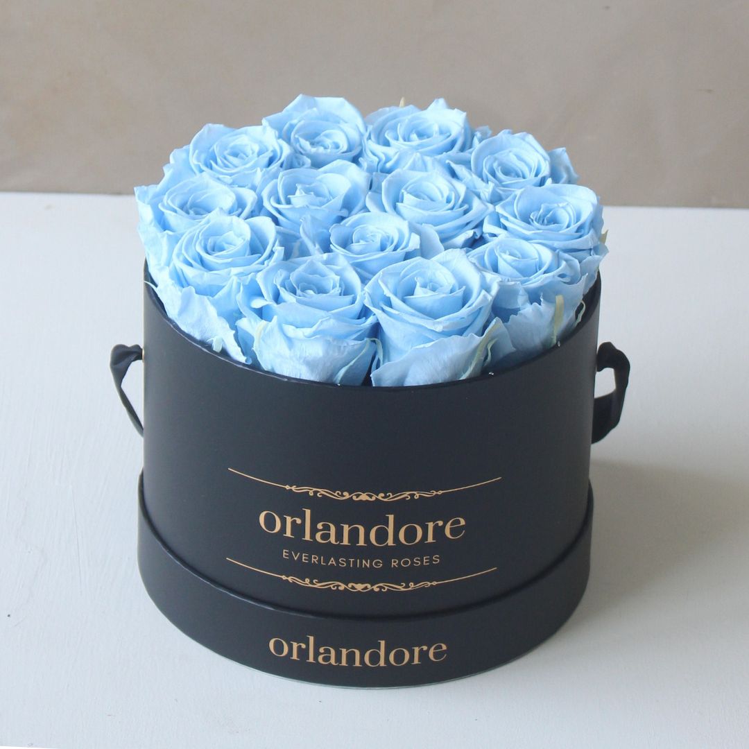 Medium Round Rose Box