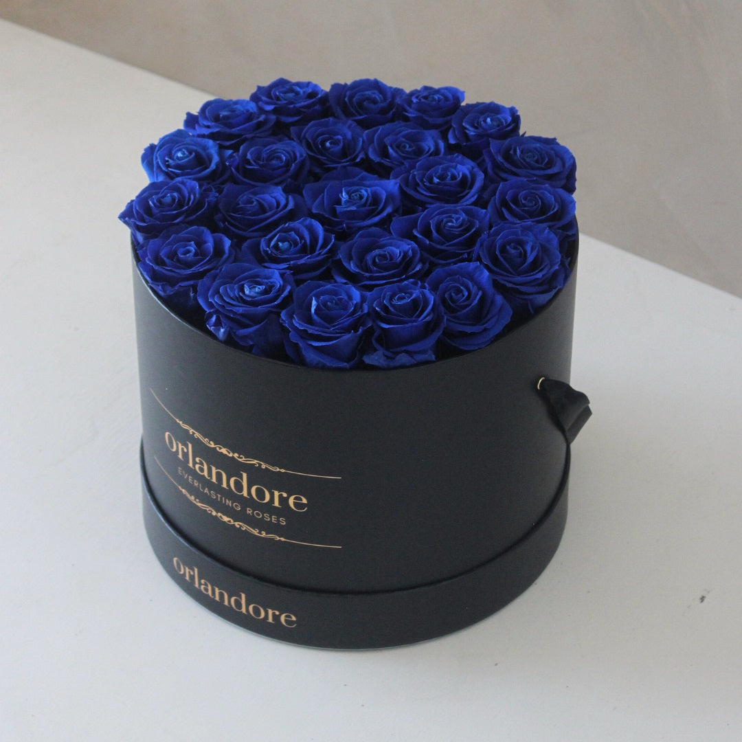 Large Round Rose Box