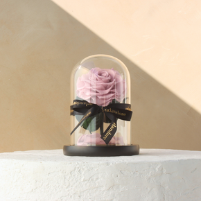 Mini Everlasting Rose Dome | Lavender