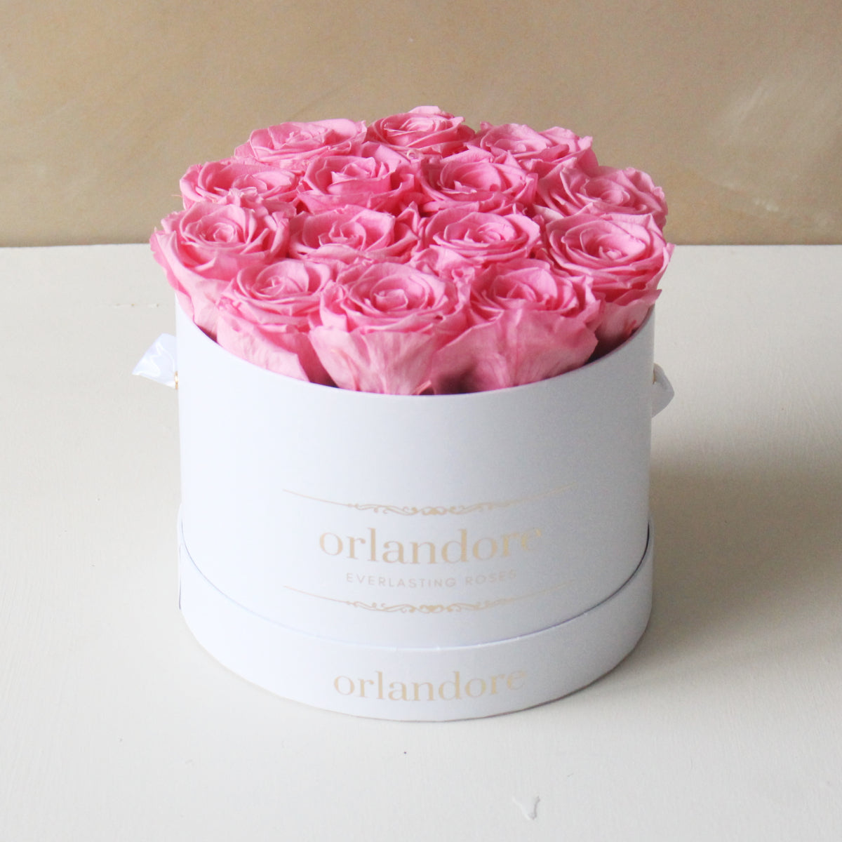 Personalised Pink Dried Preserved Flowers as Mini Everlasting -  Norway