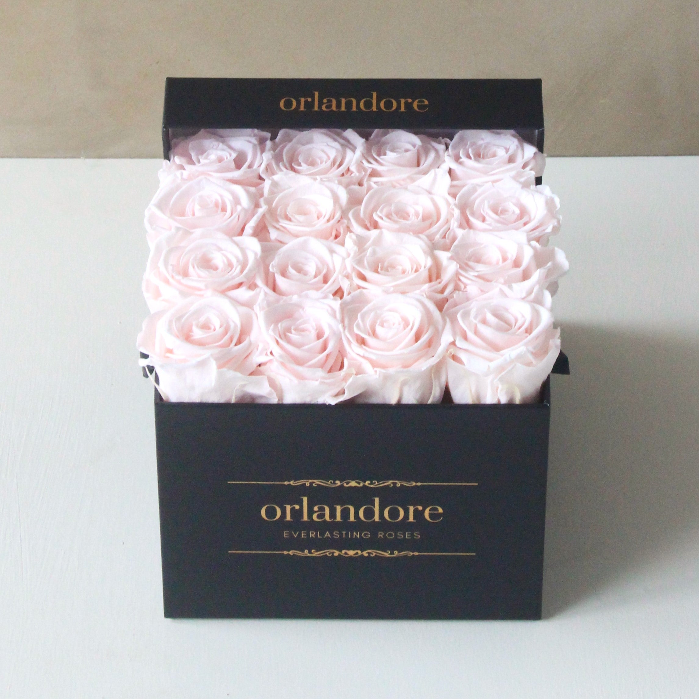 Medium Square Rose Box