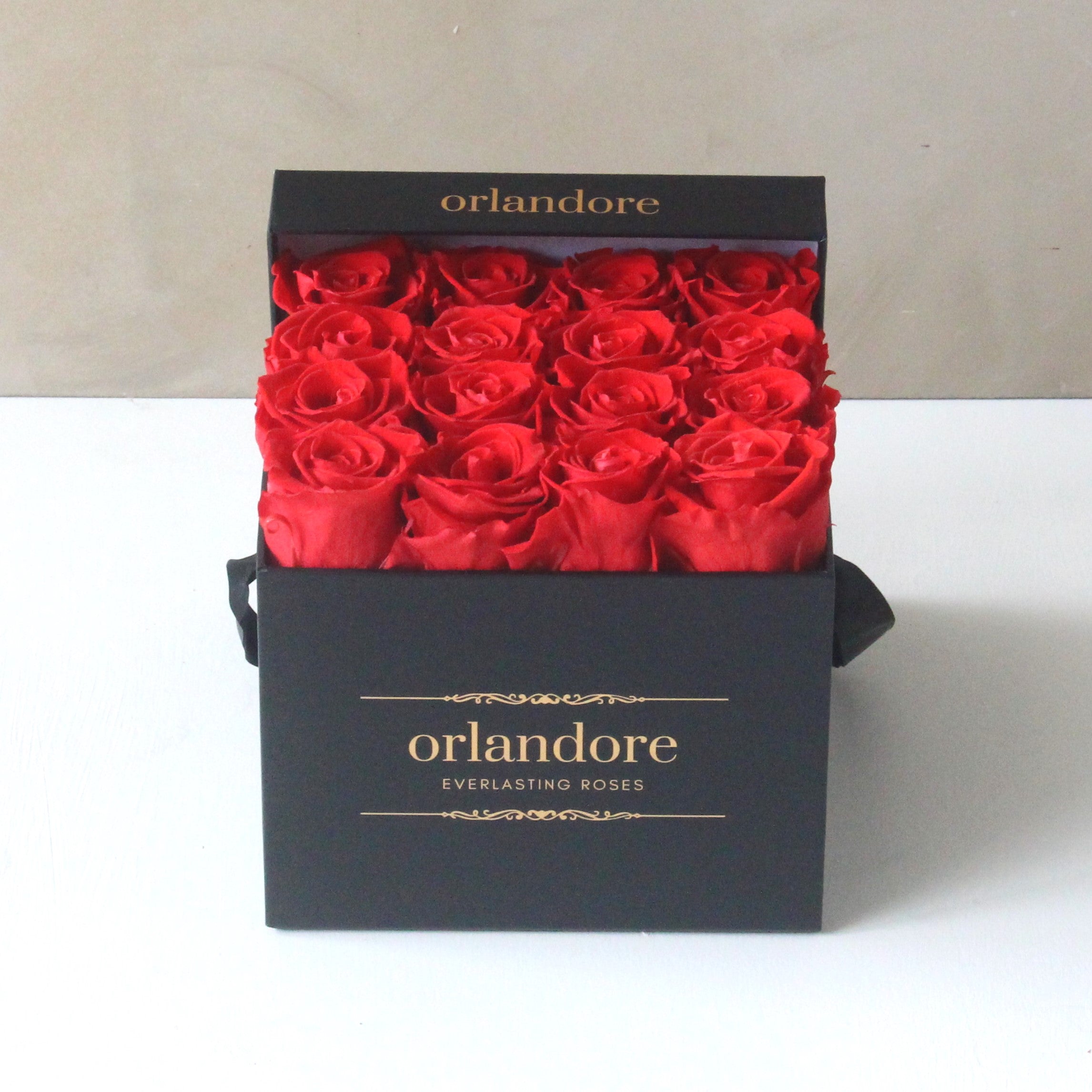 Medium Square Rose Box