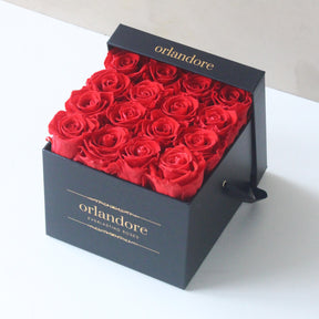 Medium Square Rose Box