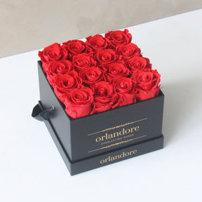 Medium Square Rose Box