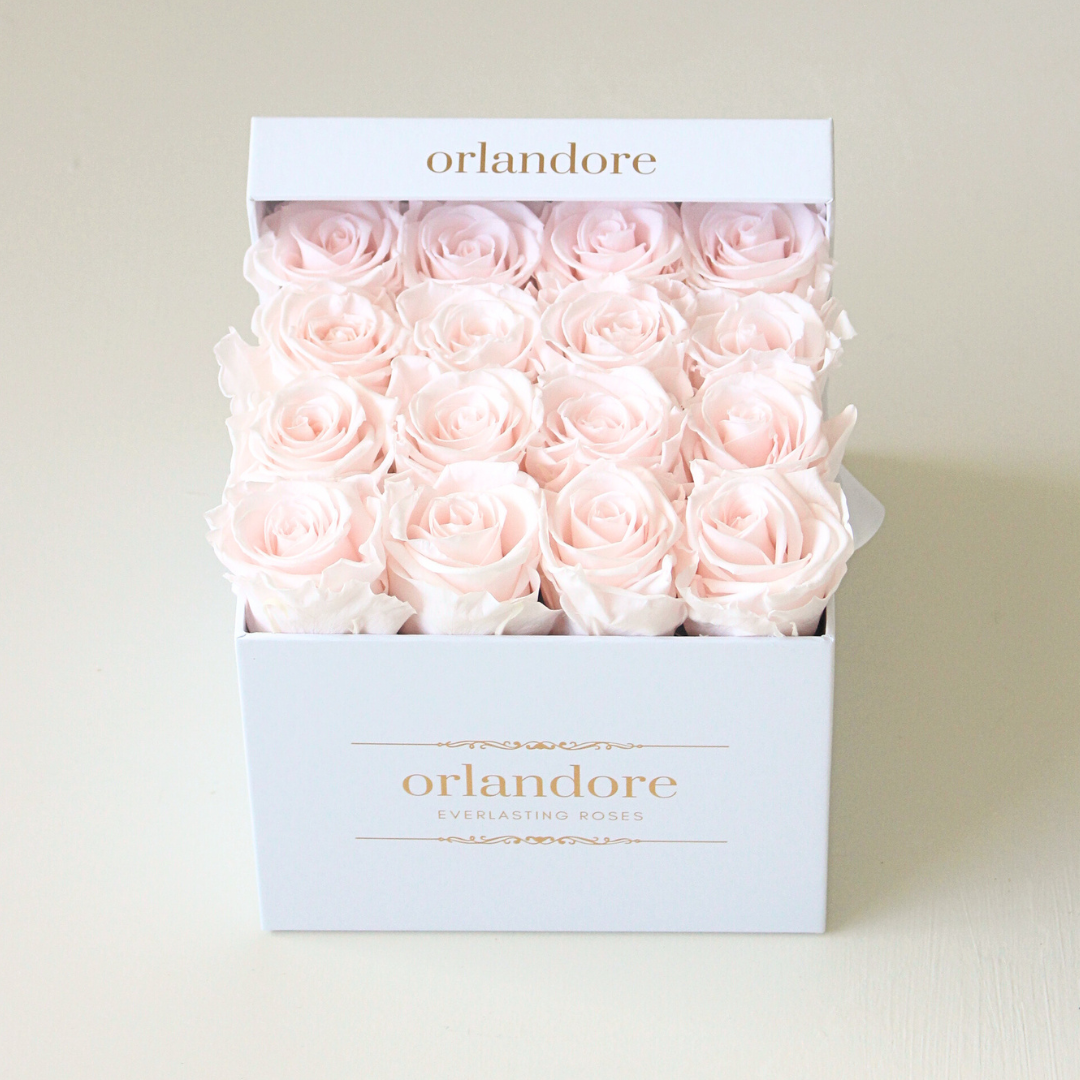 Medium Square Rose Box