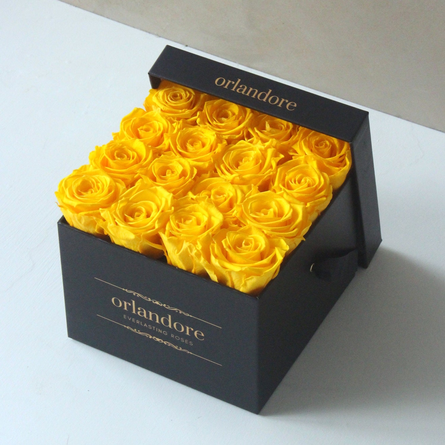 Medium Square Rose Box